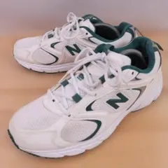 New Balance 480 スニーカー 白緑US10/28.0cm a636のサムネイル