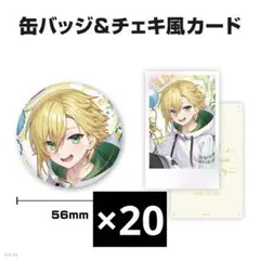 ケイリクス 誕生日 缶バッチ チェキ20セット - メルカリ