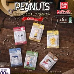 PEANUTS パッケージミニチュアコレクション　スヌーピー　2点セット