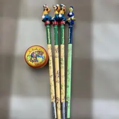 Disney グーフィー　ドナルド　鉛筆削り　鉛筆