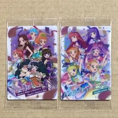 アイカツ　プリパラ　ウエハース　らぁら　そふぃ　みれぃ　あかり　スミレ　ひなき