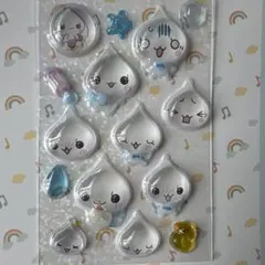 みるくちゃん しずくちゃんシール ドロップシール おすそ分けシール