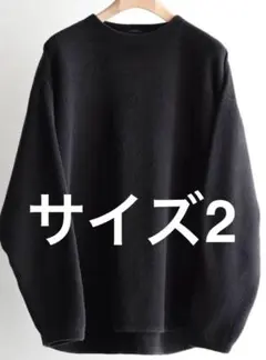 COMOLI フリース クルーネック サイズ2のサムネイル
