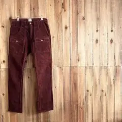 02DERIV. コーデュロイ ブッシュパンツ サイズ2 日本製