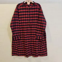 【無印良品】フランネル M シャツワンピース　　ルームウェア