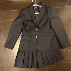 arCONOMI 黒 ボタン付きブレザー　スカート