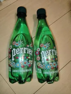 村上隆 カイカイキキ ペリエ 瓶 コラボ 750ml 限定品 炭酸水 花 - メルカリ