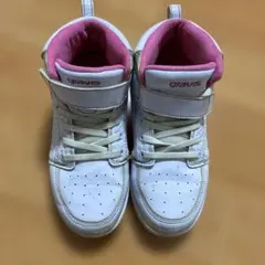 gravis☆ハイカットスニーカー☆22cm☆ホワイト/ピンク☆軽量☆即購入可のサムネイル