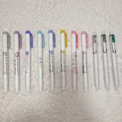 蛍光ペン マイルドライナー8色 まとめ売り サンリオ uni ボールペン 文房具