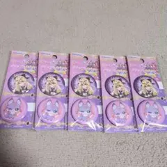 名探偵プリキュア クリップカンバッチ キュアアルカナ・シャドウ 5個セット