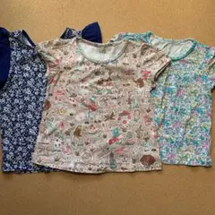 UNIQLO リバティ　Tシャツ 110 120 3枚セット