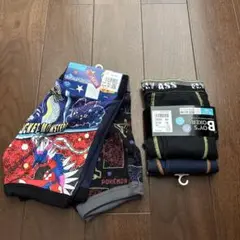 未使用☆キッズブリーフセット（ロゴ、ポケモン）