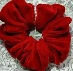 シュシュ(ベロア)⭐ハンドメイド