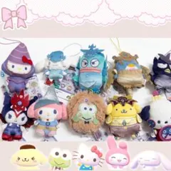 遊戯王デュエルモンスターズ×サンリオキャラクターズマスコット コンプ