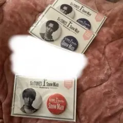 SnowMan 缶バッジセット