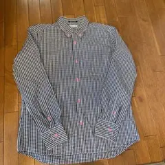 BEAMS チェック柄 長袖シャツ Mサイズ