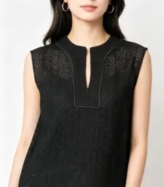 chocol raffine robe レース ノースリーブ トップスのサムネイル