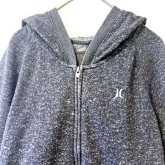 Hurley【M】ハーレー ジップパーカー ダークグレー レディース メンズ兼用のサムネイル