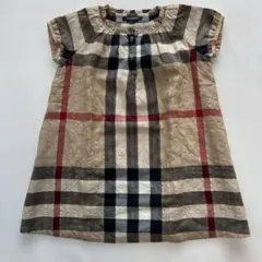 BURBERRY 半袖ワンピース 120A チェック柄