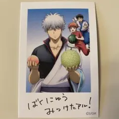 銀魂 吉原大炎上 8週目 入場者特典 描き下ろし メモリアル イラストカード