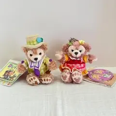 ダッフィー、シェリーメイ ぬいぐるみ　ディズニー・イースター2015