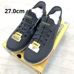 スケッチャーズ 232457 チャコールグレー　27.0cm Slip-ins