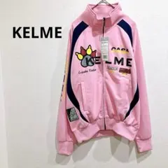 【新品タグ付き】KELME/ケルメ ジャージ ピンク S 肉球ロゴ サッカー
