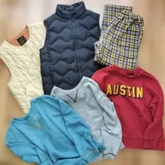 140 秋冬 トレーナー アウター パンツ セット