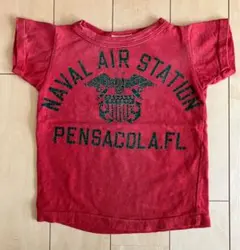 デニムダンガリー　Tシャツ　90