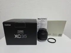 FUJINON XC 35mm F2 単焦点レンズ JJCバヨネットフード付き - メルカリ
