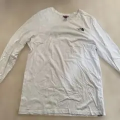 THE NORTH FACE ホワイト ロングスリーブ Tシャツ M