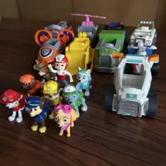 パウパトロール　キャラクター&ビークルセット　まとめ売り