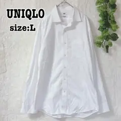 UNIQLO ユニクロ スーパーノンアイロンスリムフィットシャツ 綿100%