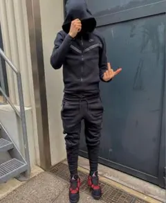 ⭐️希少　廃盤品NIKE テックフリース　パンツ　ブラック　M