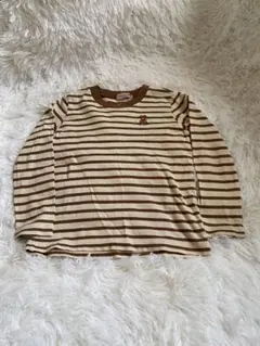 ☘️ミキハウス ☘️ボーダーロンT110cm