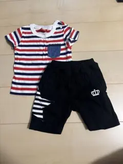 BABYDOLL Tシャツ＆ズボン セット 90 ベビー服のサムネイル