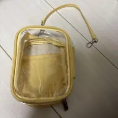 ぬいぐるみポーチ　黄色