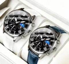 Geneva クォーツ腕時計 ペアウォッチ 2本セットのサムネイル