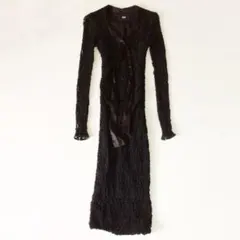 【希少美品】ドルチェ&ガッバーナ　ロング　長袖ワンピース　90s vintage 楽天市場】花柄ワンピース レディース 秋 長袖 ロングワンピース