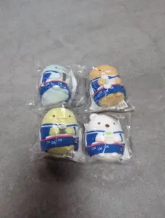 はま寿司×すみっコぐらし ぬいぐるみ4個セット