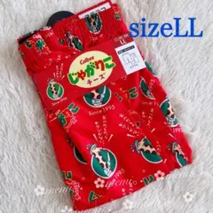 【size LL】Calbeeじゃがりこメンズ ステテコパンツ レッド