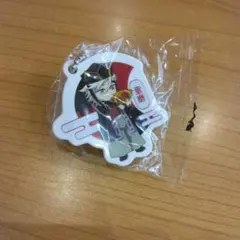 m*猫様 鬼滅の刃×くら寿司　ビッくらポン　童磨　ラバーチャーム キーホルダー