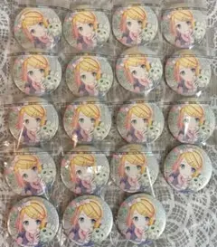 プロセカ グリッター缶バッジ 鏡音リン 46B