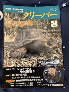 爬虫類・両生類情報誌 クリーパー No.31 2006年