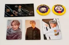 MAZZEL HAYATO カード ステッカー 缶バッジ 5点 まとめ売り