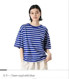 New Balance ボーダー Tシャツ 半袖　新品　タグ付のサムネイル