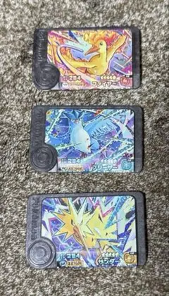 ポケモンフレンダ　 3枚セット(ファイヤー　フリーザー　サンダー)