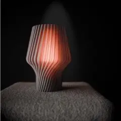 ハンドメイド】3Dプリント ランプシェード ベルシェイプ 間接照明