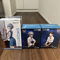 エヴァンゲリヲン新劇場版 フィギュア3点セット レイ シンジ カヲル