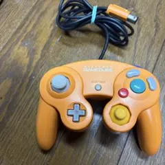 【美品】任天堂　ゲームキューブ　コントローラー　オレンジ　後期型